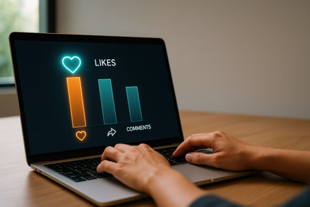 Laptop screen displaying a litecoin concept with a heart iconの素材