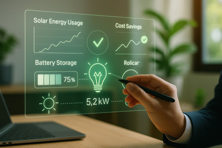 businessman hand working with new modern computer and business strategy as conceptの素材