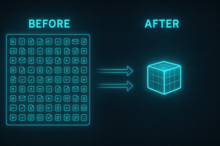 3d rendering of a big data concept with binary code on a black backgroundの素材