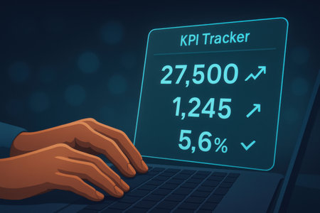 Highly rendering of hand typing on a laptop keyboard with a black Friday sale labelの素材