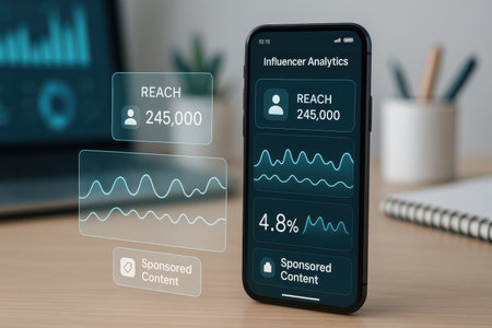 Smartphone with financial app on screen. Online trading and investment conceptの素材