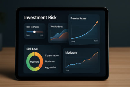 Tablet with infographics on the screen. 3d rendering.の素材