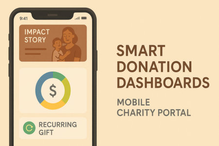 Smartphone with social distancing app on screen. Vector illustration.の素材