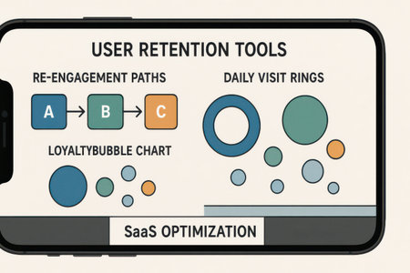An image of a user experience concept on a smart phone screen.の素材