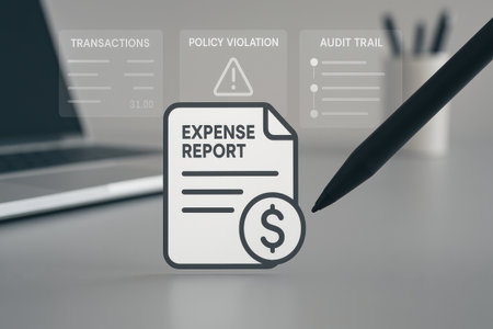 Key performance indicator concept illustrated by a picture on background with a laptopの素材