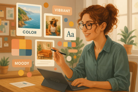 Young woman using laptop and credit card at home. Online shopping concept.の素材