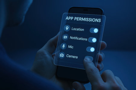 Application Programming Interface on Smartphone Screen. Business and Technology Concept.の素材