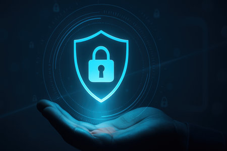 Cyber security, Data protection, information safety and encryption concept.の素材