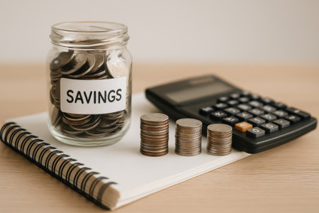 save money for investment concept money in the glass with filter effect retro vintage styleの素材