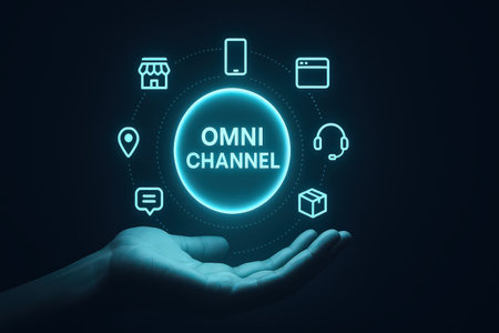 ONLINE CHANGE button on hand, business and technology concept.の素材