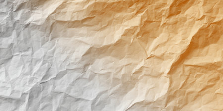 Crumpled paper background. Texture of crumpled paper.の素材