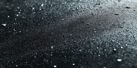 drops of water on a black background, abstraction, close-upの素材