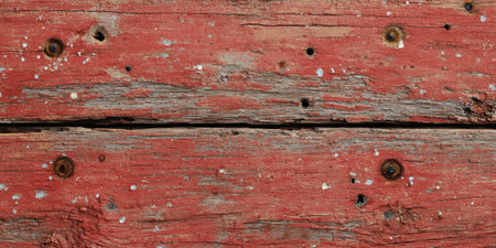 Old painted wood wall - texture or background. Close-up.の素材