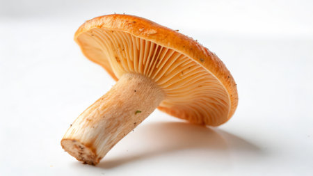 Mushroom Chanterelle on a white background.の素材