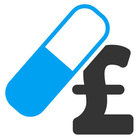 Medication Pound Business vector icon. Medication Pound Business icon symbol. Medication Pound Business icon image. Medication Pound Business icon picture. Medication Pound Business pictogram.のイラスト素材