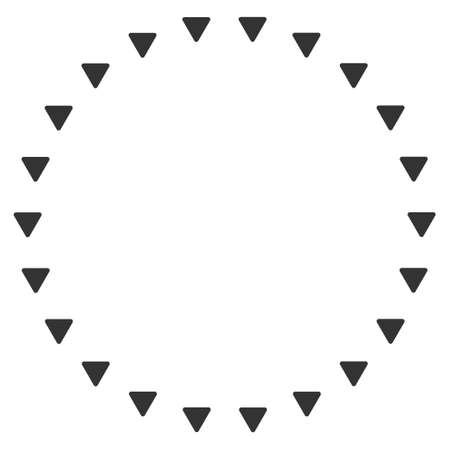 Dotted Circle vector icon. Dotted Circle icon symbol. Dotted Circle icon image. Dotted Circle icon picture. Dotted Circle pictogram. Flat gray dotted circle icon. Isolated dotted circle icon graphic.のイラスト素材