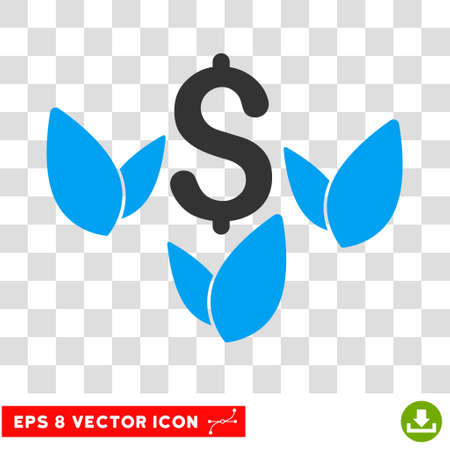 Agriculture Startup vector icon. Image style is a flat blue and gray iconic symbol.のイラスト素材