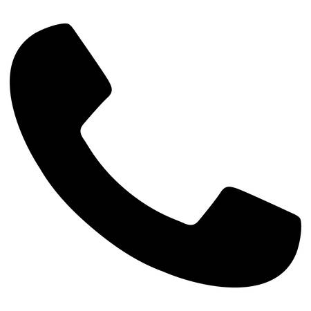 Phone Receiver vector iconのイラスト素材