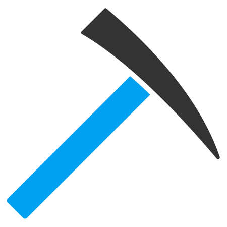 Mining Hammer flat vector icon for application and web design.のイラスト素材