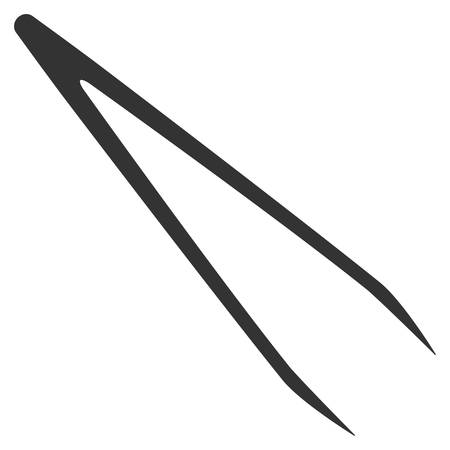 Tweezers pictograph.のイラスト素材
