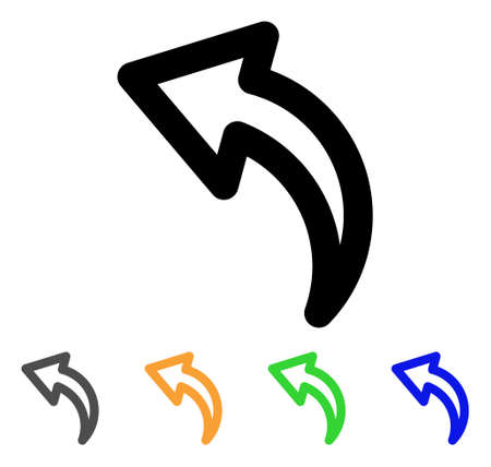 Undo icon.のイラスト素材