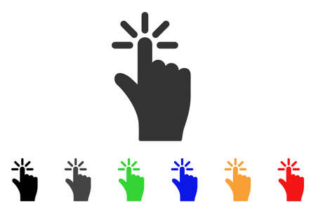 Click icon.のイラスト素材