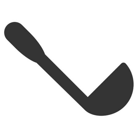 Scoop vector pictogram. Style is flat graphic gray symbol.のイラスト素材