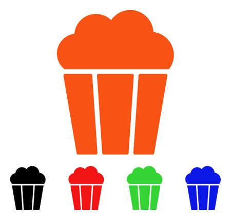 Popcorn Bucket icon.のイラスト素材