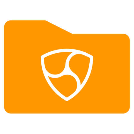 Nem Purse flat vector pictograph. An isolated icon on a white background.のイラスト素材