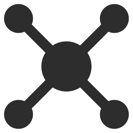 Roulette flat raster icon. An isolated icon on a white background.の写真素材