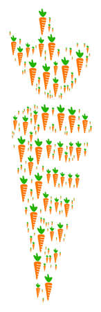 Carrot pattern image illustration