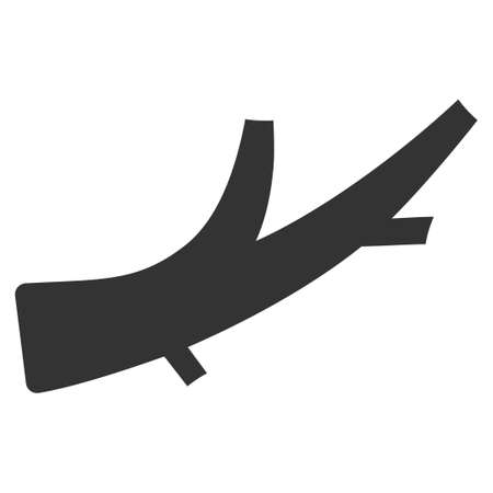 Firewood vector pictogram. Illustration style is a flat iconic symbol.のイラスト素材