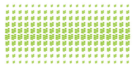 Flora plant icon halftone pattern, designed for backgrounds, covers, templates and abstract compositions. Vector flora plant pictograms organized into halftone grid.のイラスト素材