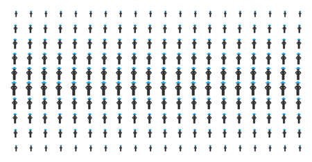 Gentleman akimbo icon halftone pattern, designed for backgrounds, covers, templates and abstraction...