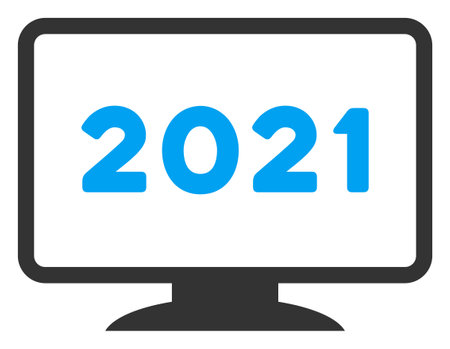 Raster 2021 display illustration. An isolated illustration on a white background.の写真素材