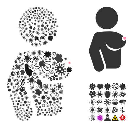 Vector of Vector infectious naked woman - ID:177818842 - Royalty Free ...