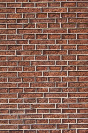 vertical part of new brick wallの写真素材