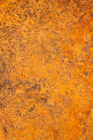 Vertical image of orange rusty steel の写真素材