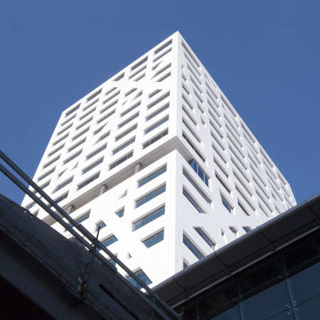 Utrecht, 15march 2017: new city office in dutch town of utrechtのeditorial素材