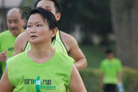 Malakoff 12km  run - Bukit kiara Equestrian & Country Resort のeditorial素材