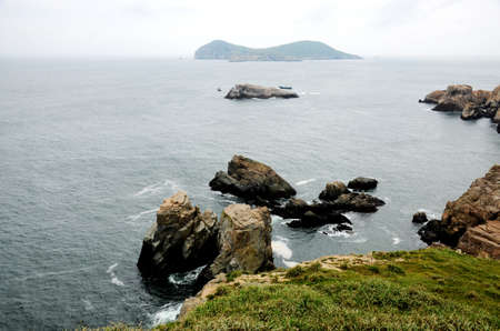 The island \ 's landscapeの写真素材