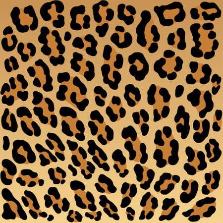 Leopard seamless pattern, vector design and isolated background seamless.のイラスト素材