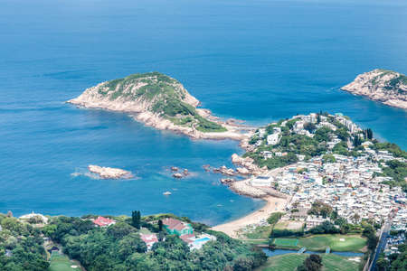 Valley in Hong Kong Southの写真素材