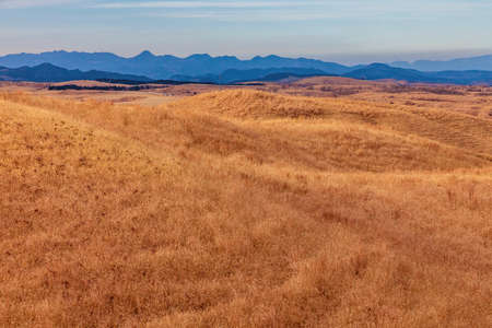 Highland up on a mountain, Japan, Asiaの写真素材