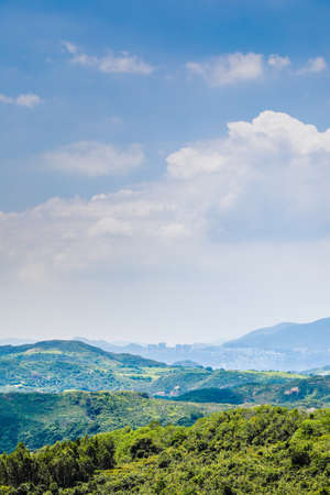 Countryside landscape of Hong Kong East sideの写真素材