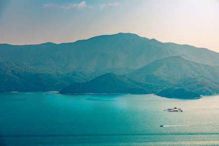 Coast in countryside, Hong Kong, Autumnの写真素材