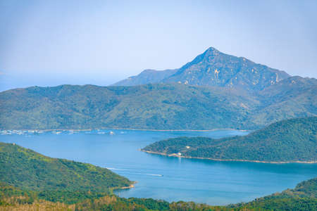 Sharp-peak, Sai Kung, Hong Kongの写真素材