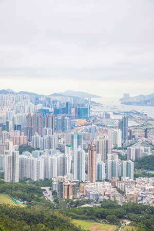High rise building in Hong Kongのeditorial素材