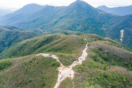 Mountains in Hong Kongの写真素材