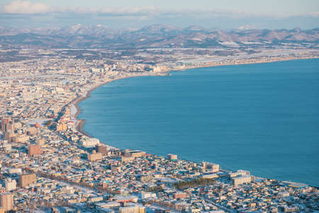 This is about harbour view of Hakodateの写真素材